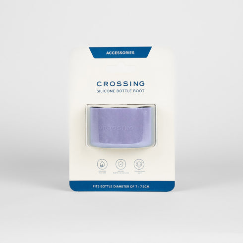 Crossing Silicone Water Bottle Boot - Fits Diameter 7-7.5cm (550ml) Blistered Pack